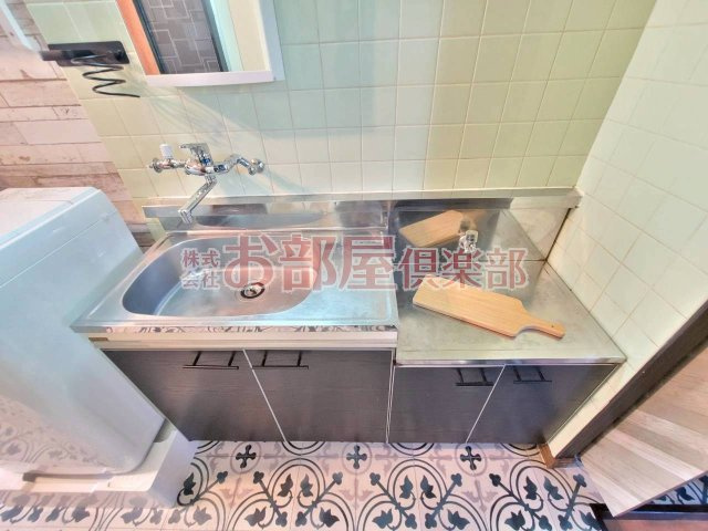 コンバーチブルのキッチン