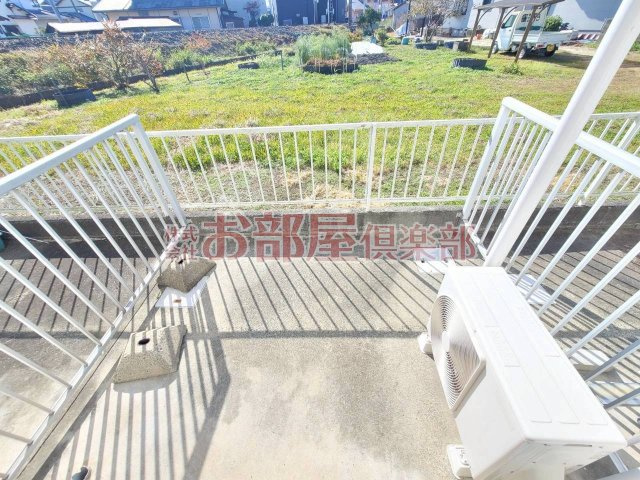 コンバーチブルのバルコニー