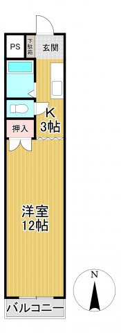 コンバーチブルの間取り
