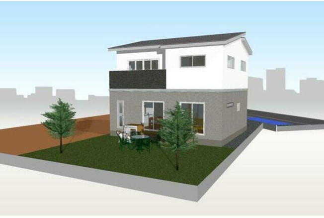 【外観パース】 | 高知県香南市野市町下井　売土地