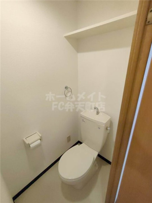【トイレ】 | エクシード弁天Ⅲ | 落ち着いたトイレです