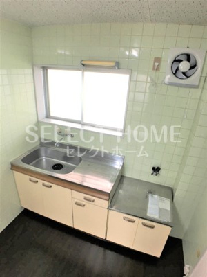 【キッチン】 | メゾンドゥ田園A棟 | お料理しやすいキッチンです