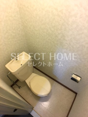 【トイレ】 | メゾンドゥ田園A棟 | 落ち着いたトイレです