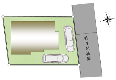 【前面道路含む現地写真】 | 小平美園町3期