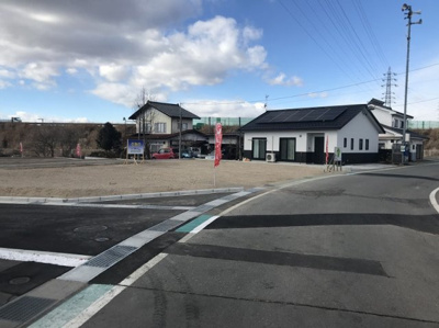 【前面道路含む現地写真】 | アクアリゾート佐久平分譲地