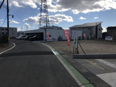 【前面道路含む現地写真】 | アクアリゾート佐久平分譲地