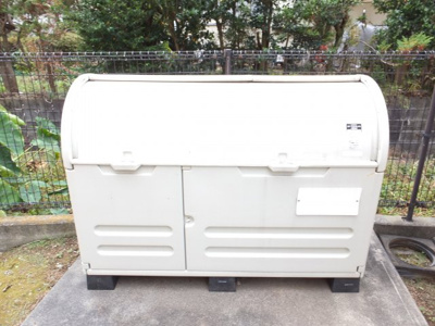 【その他共用部分】 | クレール竹原 | 敷地内ごみ置き場