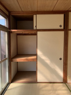 【収納】 | 白銀貸家 | 和室には大きな収納もありますよ。