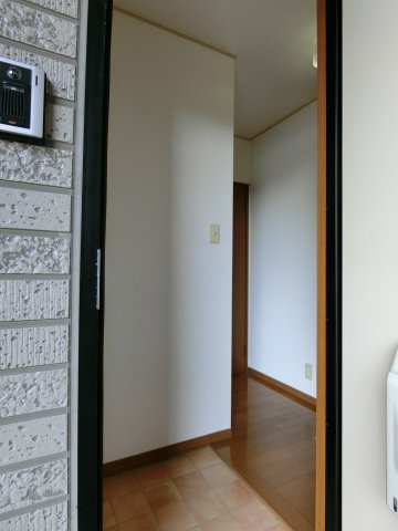 スカイスクレーパーA棟の玄関