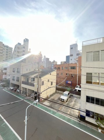 「防音マンション」Bel Canto 浅草蔵前の展望|バルコニーからの眺望です