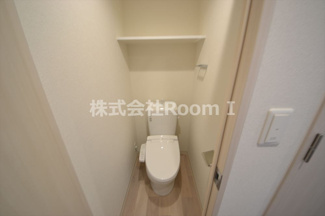 【トイレ】 | プレサンス松屋町ヴェルデス | 清潔感のあるトイレです