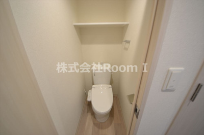 【トイレ】 | プレサンス松屋町ヴェルデス | 清潔感のあるトイレです