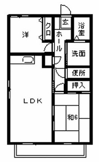 【間取り】 | フラワーパーク板付