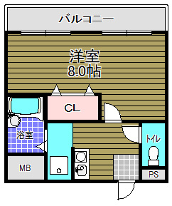 サンコークレアールの間取り
