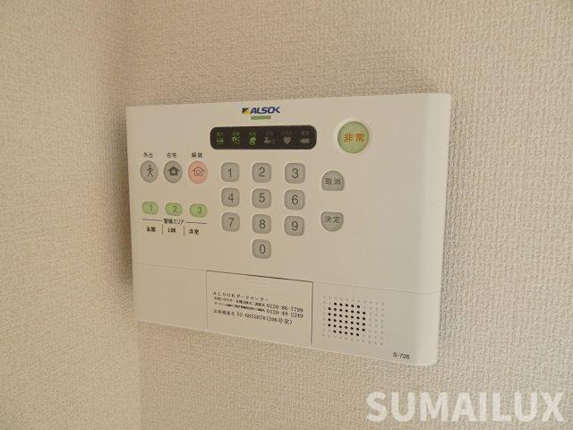 熊本市南区出仲間６丁目のアパートのセキュリティ
