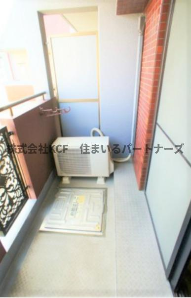 ロマネスク東町のバルコニー|広々としたバルコニーです