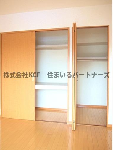 北野ガーデンコートの収納|大きなものも収納できそうです