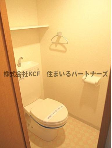 北野ガーデンコートのトイレ|清潔感のあるトイレです