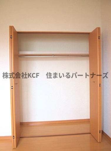 北野ガーデンコートの収納|専用の収納スペースです
