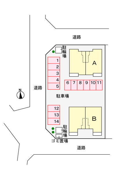 スターブルBの区画図