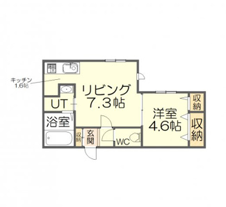【間取り】 | サンステージ二十四軒1-2