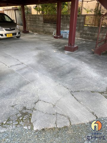 宅間田アパートの駐車場|軽自動車1台可