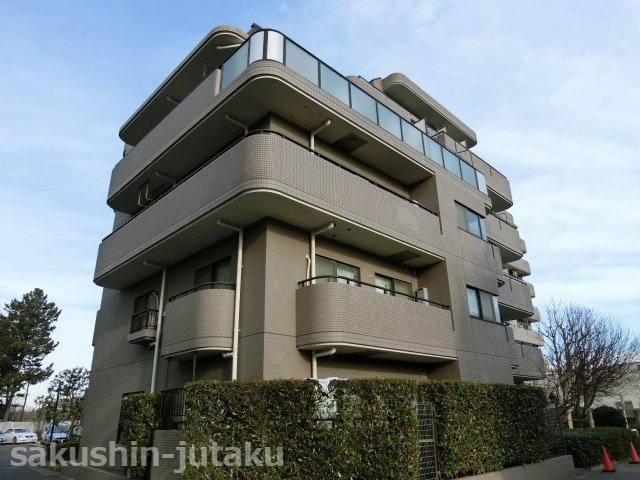 ライオンズヒルズ習志野の外観|ライオンズヒルズ習志野　1階部分　南西角住戸　新規内装リフォーム