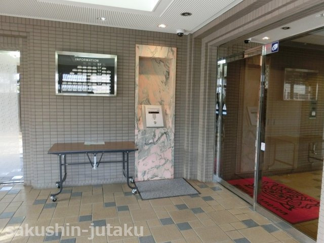 ライオンズヒルズ習志野のエントランス|オートロック