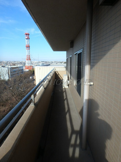 【バルコニー】 | セントラルデュオ市が尾 | 西側バルコニー