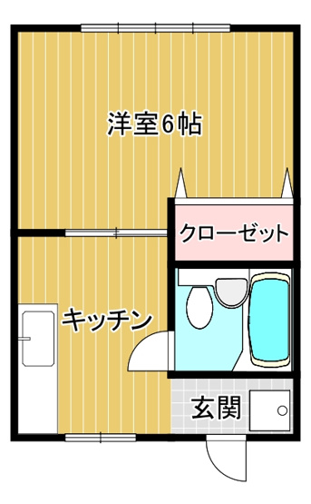 【間取り】 | コーポエコー