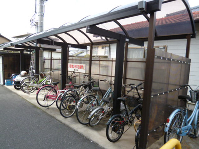 【その他共用部分】 | ビューハイツ吉備路 | 自転車置き場