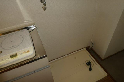 【その他】 | ビューハイツ吉備路 | 洗濯機置き場