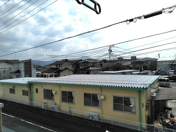 熊本市東区東野４丁目のアパートの展望