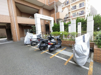 【その他共用部分】 | バイク置場です。