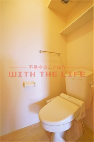 エンブレイスガーデンのトイレ|清潔感のあるトイレです