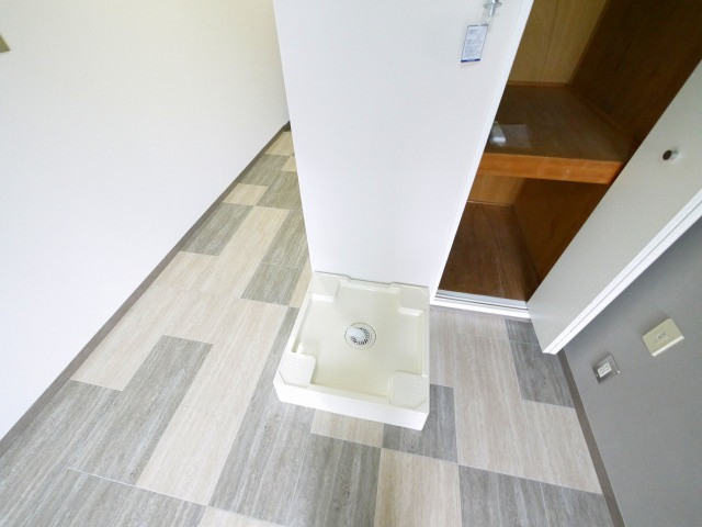 梛の設備|室内洗濯機置き場です