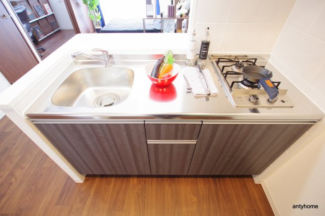 アプリーレ中之島　仲介手数料無料のキッチン