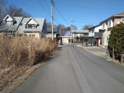 【前面道路含む現地写真】 | 那須塩原市鍋掛　265万円　土地