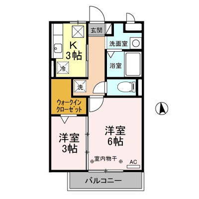 クレインハイムの間取り