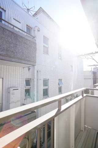 コアハイムのバルコニー