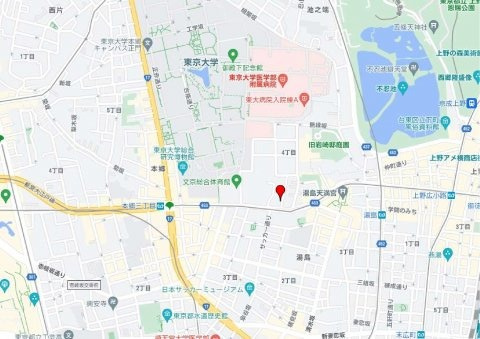 杏林ビルの地図