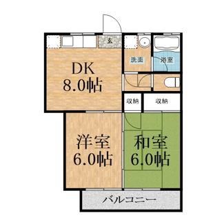 【間取り】 | みつわコーポ