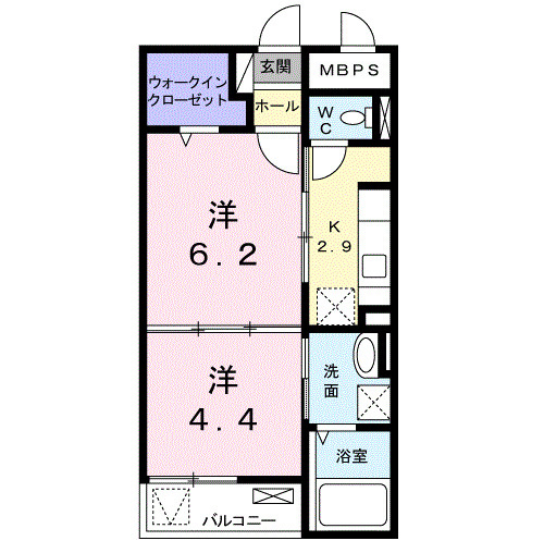 【間取り】 | ライルⅡ