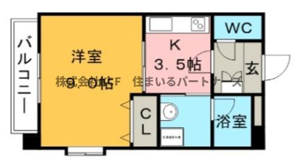 レグルスクレールの間取り