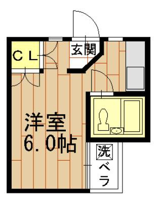 紅彩ハウスの間取り