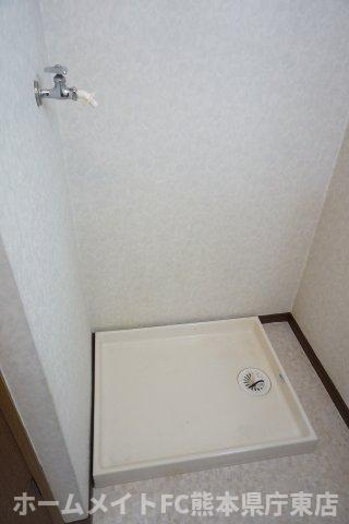 熊本市中央区八王寺町の賃貸マンションの洗面所