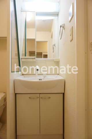 熊本市中央区草葉町の賃貸マンションの独立洗面台