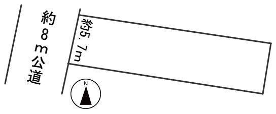 ５６１４８　羽島市福寿町浅平土地