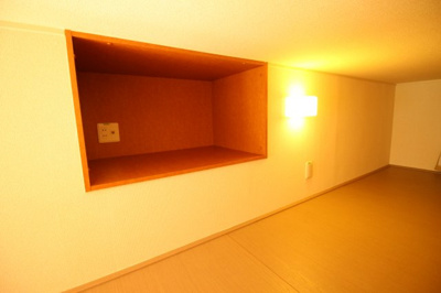 【収納】 | プレミールⅡ | ★ロフト内棚★