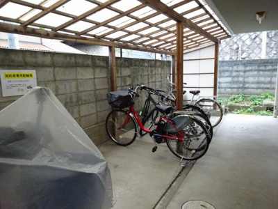 【その他共用部分】 | 第二福井マンション | 駐輪場です